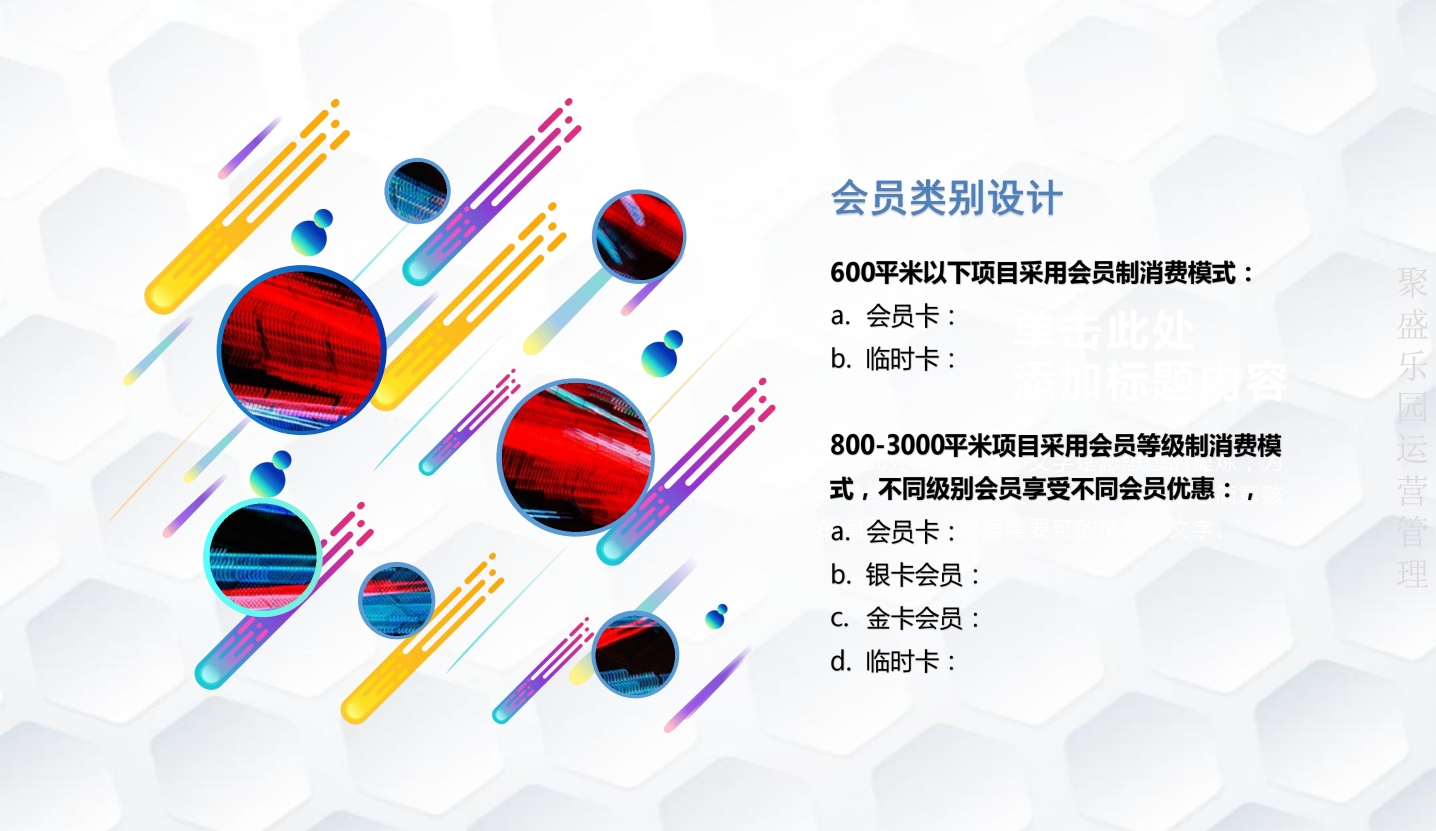 2020叮当猫高产能游乐园科学规划会员类别设计